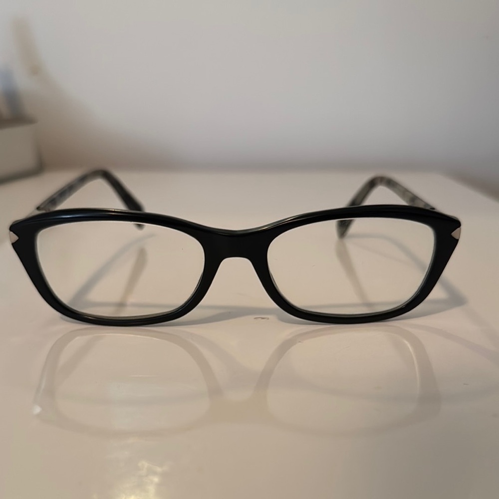 Stylish Black Prada Eyeglasses
